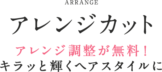 アレンジカット